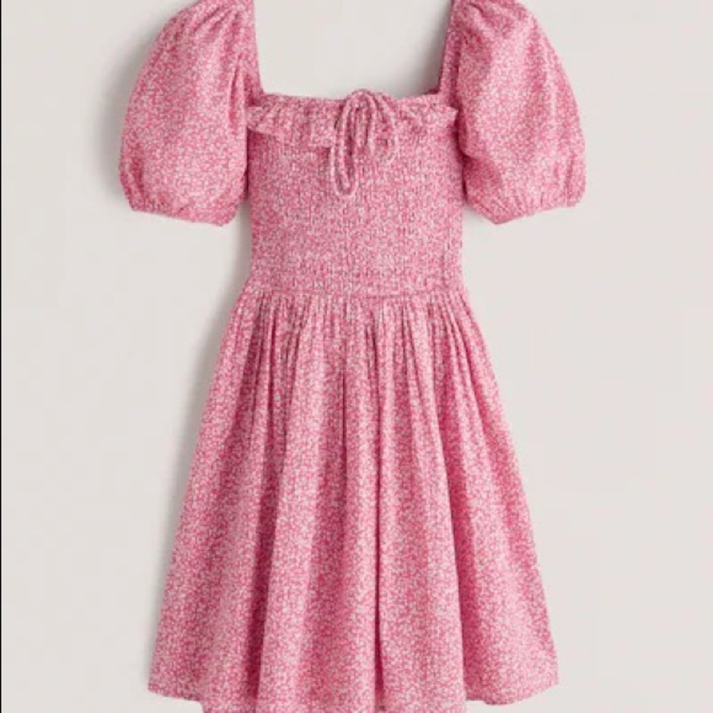 NWOT Abercrombie & Fitch Smocked Bodice Mini Dress